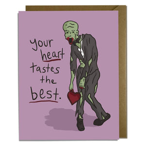 Zombie Love Card By Kat French Design