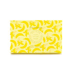 Banana Milk Chocolate Bar + Postcard By Alicja Confections