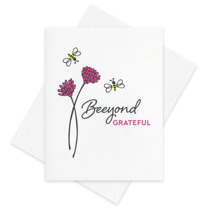 Beeyond Grateful Card 5 Pack By Inkwell Originals