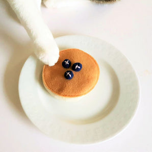 Blueberry Pancake Catnip Toy By Mini Tiger