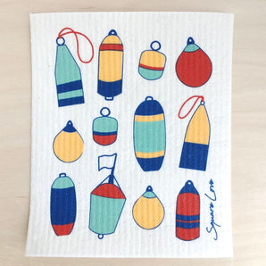 Buoys Swedish Dish Cloth By Square Love