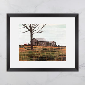 Crouse’s Settlement Barns Collage 8x10 Print By Andrea