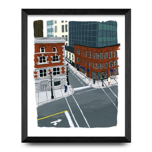 Duke Street 8x10 Print By Kat Frick Miller Art