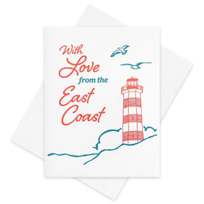 East Coast Love Card 5 Pack By Inkwell Originals