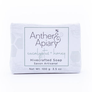 Eucalyptus & Honey 3.5 oz Soap By Anther Apiary