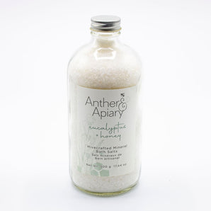 Eucalyptus & Honey Bath Salts (500g) By Anther Apiary