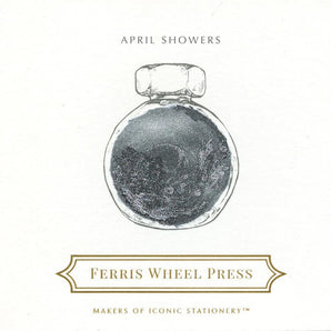 Fountain Pen Ink 38ml - April Showers By Ferris Wheel Press