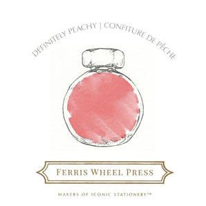 Fountain Pen Ink 38ml - Definitely Peachy By Ferris Wheel