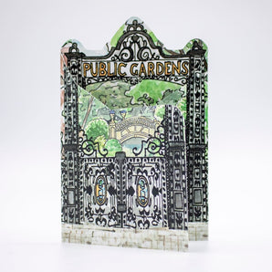 Gate-fold Public Gardens Card By Bard