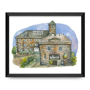 Halifax Brewery 8x10 Print By Janna Wilton Art