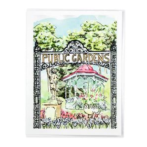 Halifax Public Gardens Card by Bard