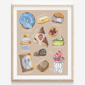 Halifax Sweet Treats 11x14 Print By Janna Wilton Art