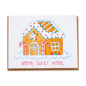 SALE - Home Sweet Card By Vena Carr Illustration