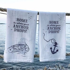 Home/Anchor Tea Towel By The Far Away Shop