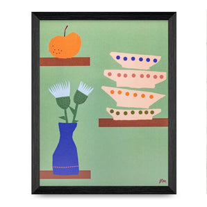 Kitchen Shelf 8x10 Print By Kautzi