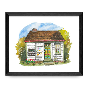 Maud Lewis House 8x10 Print By Janna Wilton Art