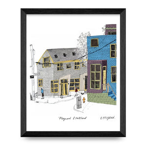 Maynard & Falkland 8.5x11 Print By Emma FitzGerald Art