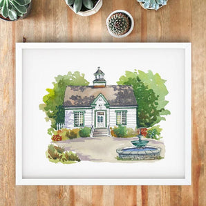 Public Gardens 8x10 Print By Janna Wilton Art