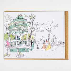 Public Gardens Card By Emma FitzGerald Art & Design