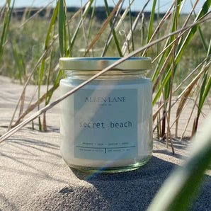 Secret Beach 8oz Soy Candle By Alben Lane