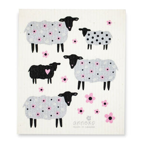 Sheep Swedish Dish Cloth By Square Love