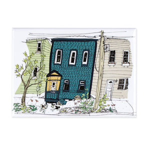 Streetscape Magnet By Emma FitzGerald Art & Design