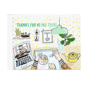 Thanks For Being There Seed Card By Jill & Jack Paper