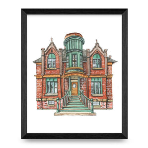 The Power House 8x10 Print By Janna Wilton Art