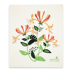 Tiger Lily Swedish Dish Cloth By Square Love