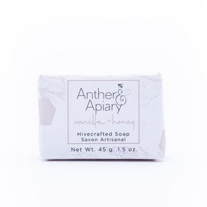 Vanilla & Honey Mini Soap By Anther Apiary