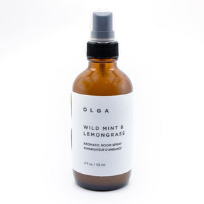 Wild Mint & Lemongrass Room Spray By Olga Naturals